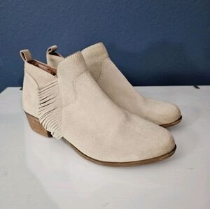 Lucky Brand • Faux Suede Ankle Boots